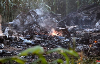 Possibly ammunition on board: Drone to examine crashed Antonov