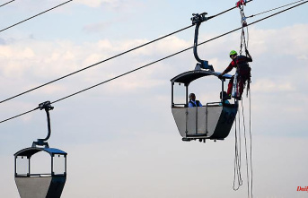 Hesse: More than 40 people freed from cable car gondolas