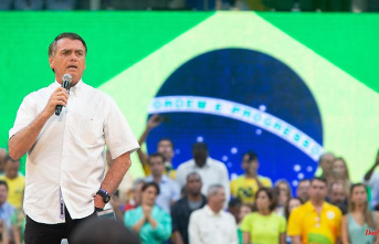 Clearly behind in the polls: Bolsonaro is again running for elections in Brazil