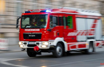 Bavaria: Two fires in an apartment building: arson possible
