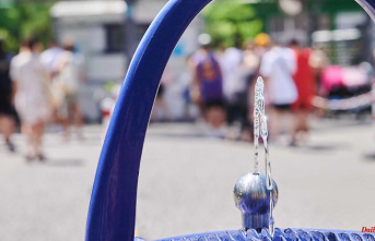 Thuringia: City of Erfurt recommends cool places and drinking water dispensers