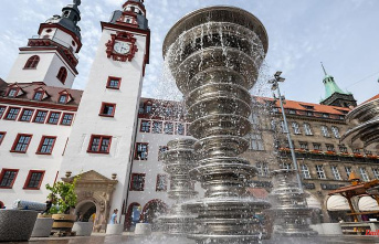 Saxony: Air fountains and spray mist could cool down inner cities