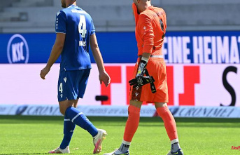 Baden-Württemberg: Ballas is also injured: KSC are running out of central defenders