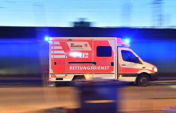 Baden-Württemberg: woman uses oxygen device and smokes: burn injuries