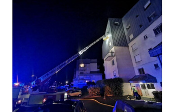 Fire. Sallanches: A severely injured victim in an apartment fire