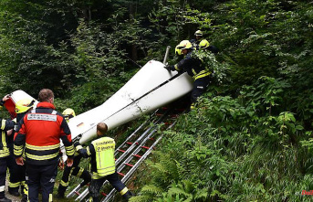 Cause still unclear: men die in a plane crash in Bavaria