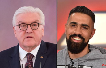 For his triplets: Bushido makes Steinmeier an honorary godfather