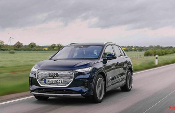 Normal with a little premium touch: Audi Q4 40 E-Tron - electric car for everyday use