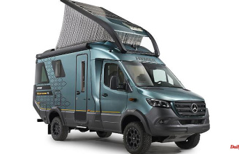 Expensive "look at the future of campers": Hymer Venture S motorhome is coming sooner