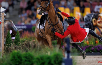 World Championship medal lost in jumping: Reiter Thieme falls into his greatest embarrassment