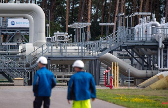 Stop according to Gazprom for maintenance: No more gas flows through Nord Stream 1