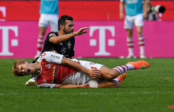 Cologne against Stuttgart without a winner: VfB loses striker and coach with a red card