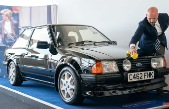 Auction just before the day of death: Diana's former Ford achieves a six-figure sum