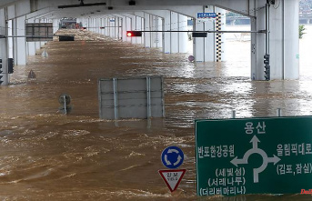 Flooded apartments: several dead in storms in South Korea