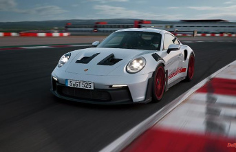 Sharper version with wings: Porsche 911 GT3 RS - more pressure on the road