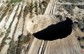 Origin is a mystery: Huge hole opens up in Chile's mining region