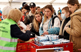 The majority are women and children: almost 970,000 Ukrainians fled to Germany
