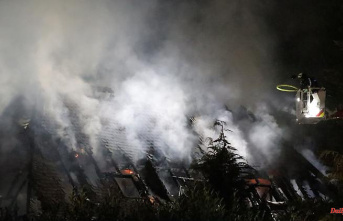 Hesse: Building on a horse farm in flames: half a million euros in damage