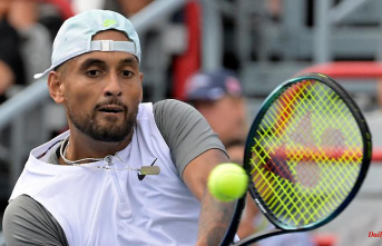 Dampener for Russian star: Kyrgios throws out world number one