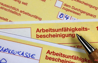 North Rhine-Westphalia: Health insurance: Highest sick leave since the beginning of the pandemic