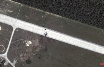 Detonation at air force base: Satellite image proves explosion in Belarus