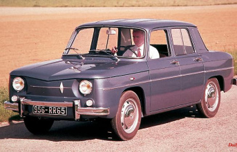Blue miracle with lucky formula G: Renault 8 made history 60 years ago
