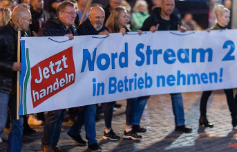 Mecklenburg-Western Pomerania: Police: 4,500 people demonstrate because of the energy crisis