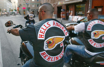 Raid in four federal states: Interior senator bans "Hells Angels" in Berlin
