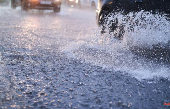 Hesse: Heavy rainfall causes flooded streets