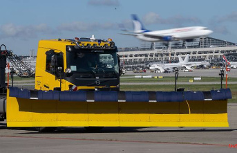 Baden-Württemberg: New vehicles at the airport should automatically clear snow