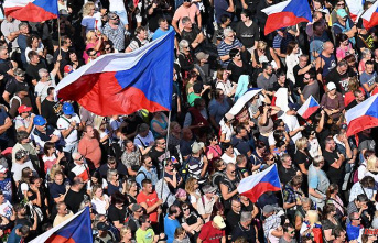 Czechs angry with government: tens of thousands demonstrate against high energy prices