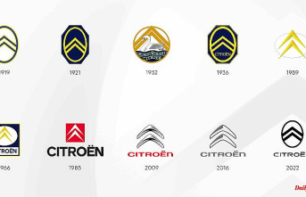 Already the tenth variant: Citroën missed a new logo in retro style