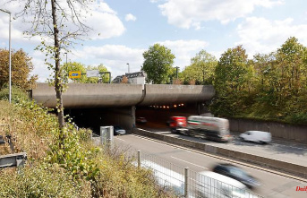 North Rhine-Westphalia: A46 tunnel Wersten closed for maintenance at the weekend