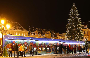 Saxony: Sea of ​​lights at Christmas time: Cities are examining savings