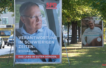 Election in Lower Saxony: survey sees Weil's SPD in front - FDP wobbles