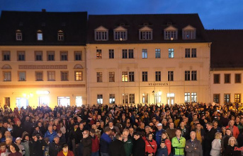 Saxony: More than a thousand demonstrate in Grimma against energy prices