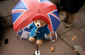 Picked up and freshly scrubbed: Buckingham Palace donates hundreds of Paddington bears