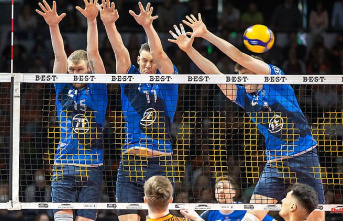 Baden-Württemberg: Volleyball players have to dodge in the exhibition hall