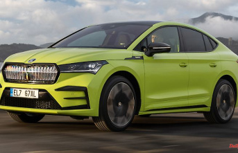 Big, heavy, strong, expensive: Enyaq Coupé RS iV - the electric crossover from Skoda