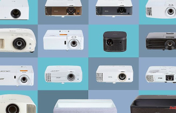 Current devices in the test: When it comes to projectors, not only the good picture counts