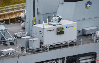 Successful Bundeswehr test: frigate "Saxony" shoots down drone with new laser weapon