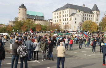 Saxony: Thousands protest against energy and social policy