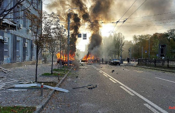 Russian retaliation: Heavy explosions shake Kyiv