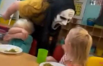 "Scream" mask in the day care center: horror teachers face jail