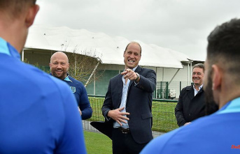 "Charlotte is good in goal": Prince William looks around the stadium
