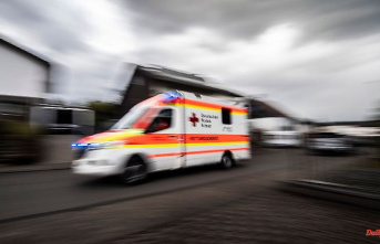 Saxony: Heavy frontal collision: three people injured