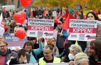"Solidarity Autumn" in Berlin: demonstrators want to redistribute more