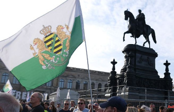 Saxony: Demo in Dresden critical of the government - also "lateral thinkers"