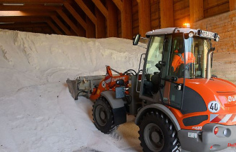 Saxony-Anhalt: 28,000 tons of road salt in stock in the state