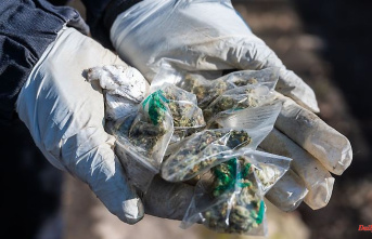 Saxony: Police find more than 1.1 kilograms of marijuana in the apartment